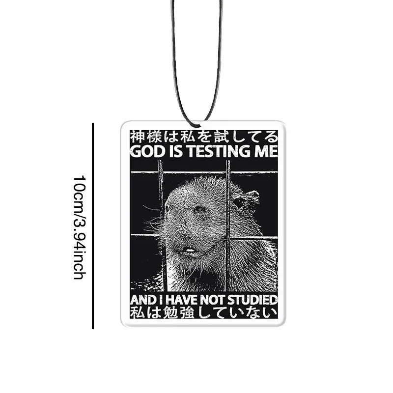 Tokyo-Tiger God Is Testing Me Car Air Freshener