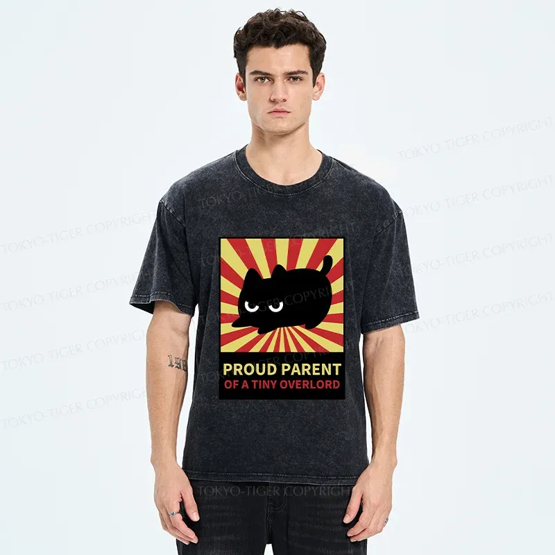 Tokyo-Tiger Family Overlord Washed T-Shirt