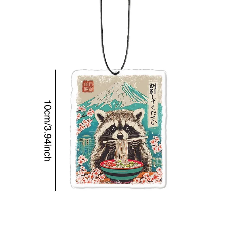 Tokyo-Tiger Please Give Raccoon A Discount Car Air Freshener
