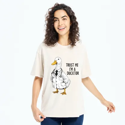 Tokyo-Tiger Trust Ducktor Washed T-Shirt