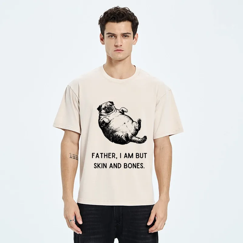 Tokyo-Tiger Skin And Bones Pup Washed T-Shirt