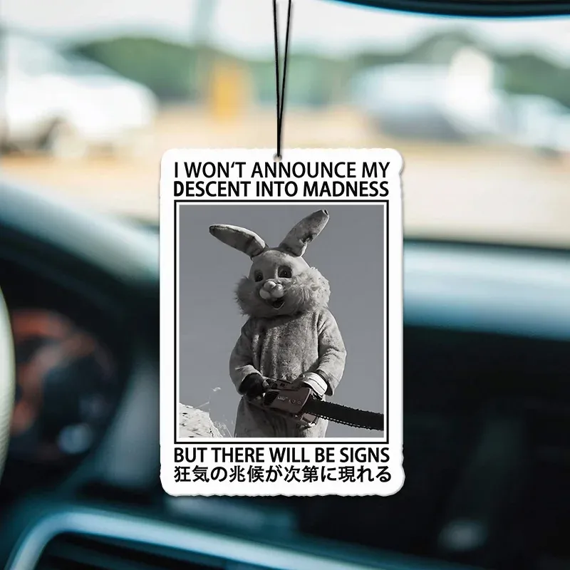 Tokyo-Tiger Rabbit Goes Into Madness Car Air Freshener