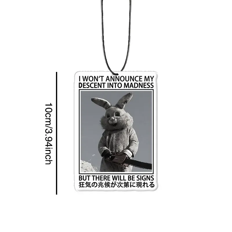 Tokyo-Tiger Rabbit Goes Into Madness Car Air Freshener