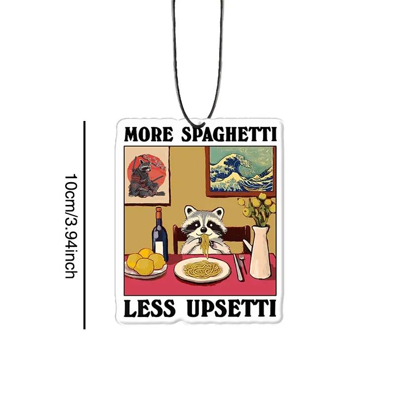 Tokyo-Tiger More Spaghetti Less Upsetti Japanese Car Air Freshener