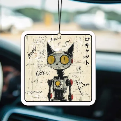 Tokyo-Tiger Robot Cat Car Air Freshener