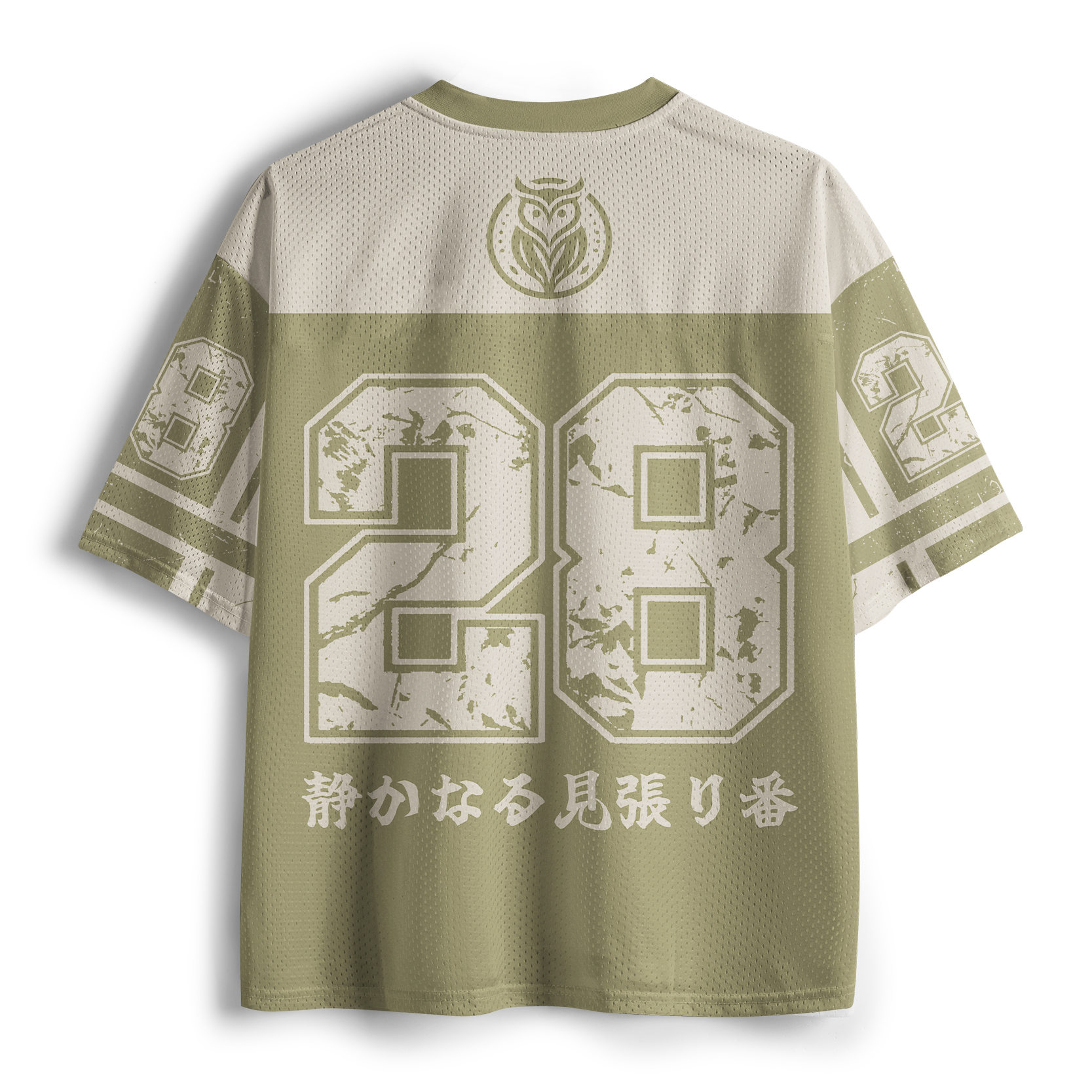 Tokyo-Tiger Wise Forest Owl Mesh Jersey
