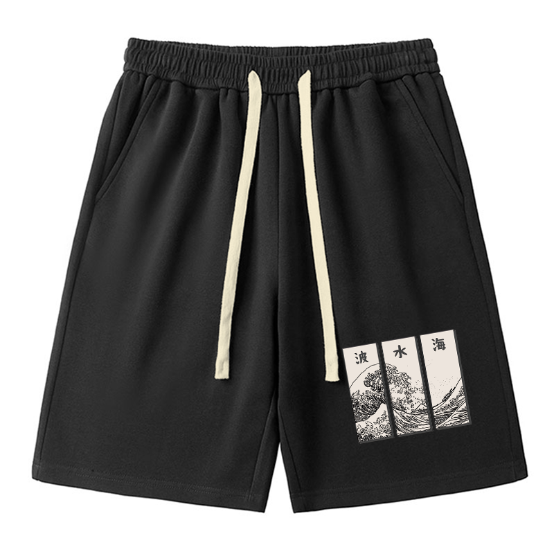 Tokyo-Tiger Japanese Art Wave Unisex Shorts