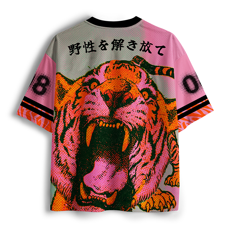 Tokyo-Tiger Roar Of The Tiger Mesh Jersey
