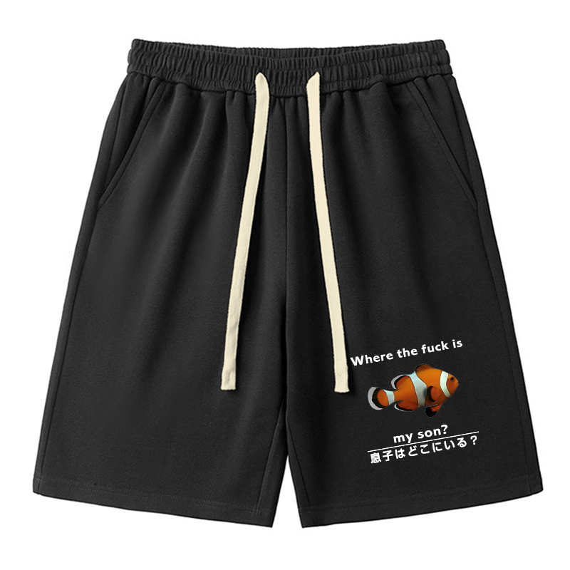 Tokyo-Tiger Fish Looking For Son Unisex Shorts