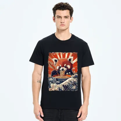 Tokyo-Tiger Red Panda Noodle Fun Classic T-Shirt