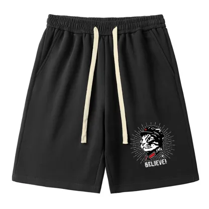 Tokyo-Tiger Trust Cat Chairman Unisex Shorts
