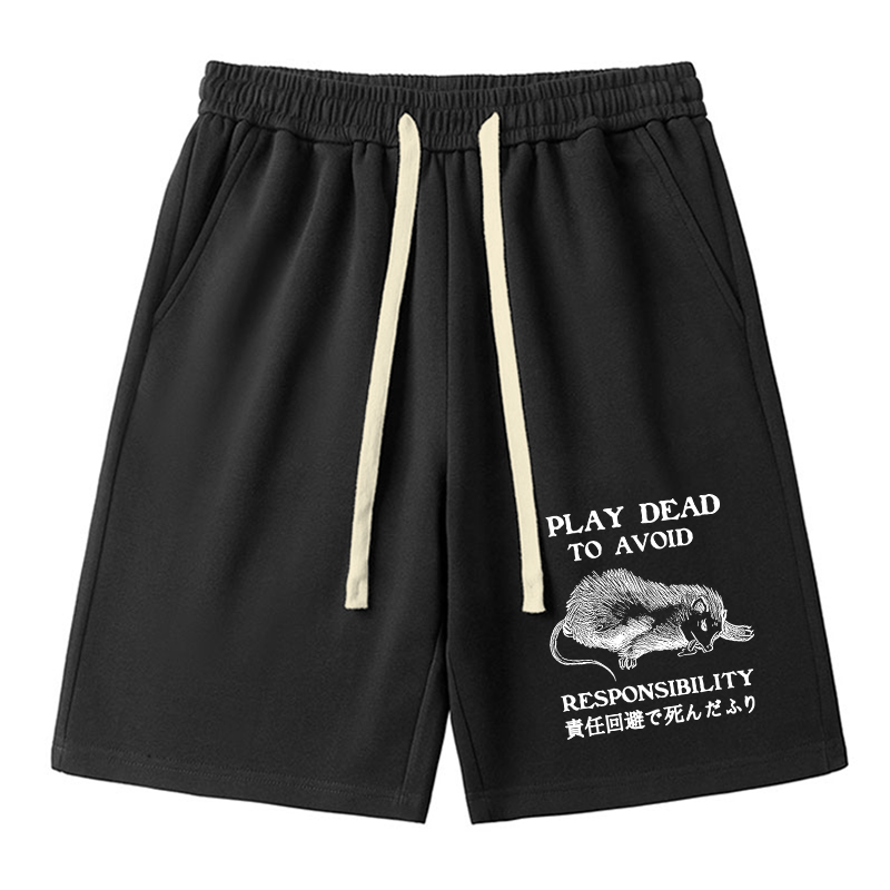 Tokyo-Tiger Play Dead To Avoid Responsibility Unisex Shorts
