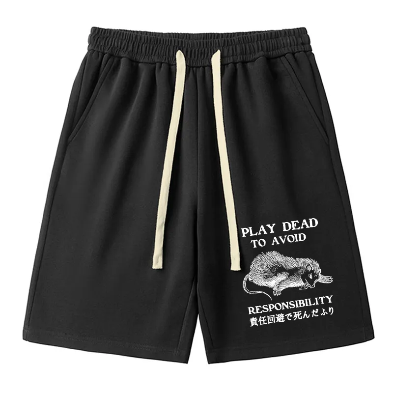 Tokyo-Tiger Play Dead To Avoid Responsibility Unisex Shorts Sale