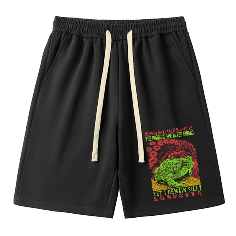 Tokyo-Tiger The Horrors Are Never Ending Japan Unisex Shorts