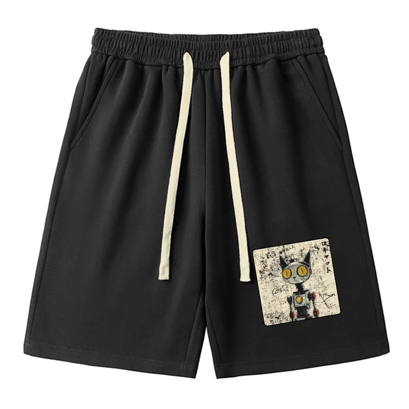 Tokyo-Tiger Robot Cat Unisex Shorts Sale