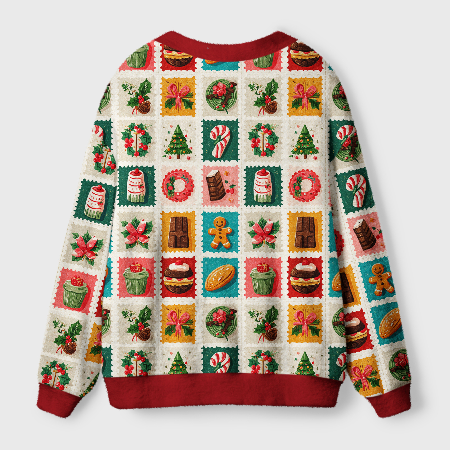 Tokyo-Tiger Gingerbread & Joy Ugly Cardigan Sweater