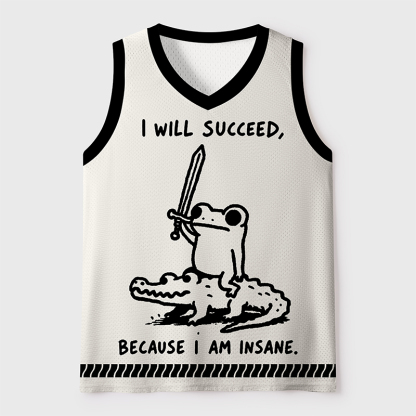 Tokyo-Tiger Warrior Frog Funny Meme Mesh Tank Top