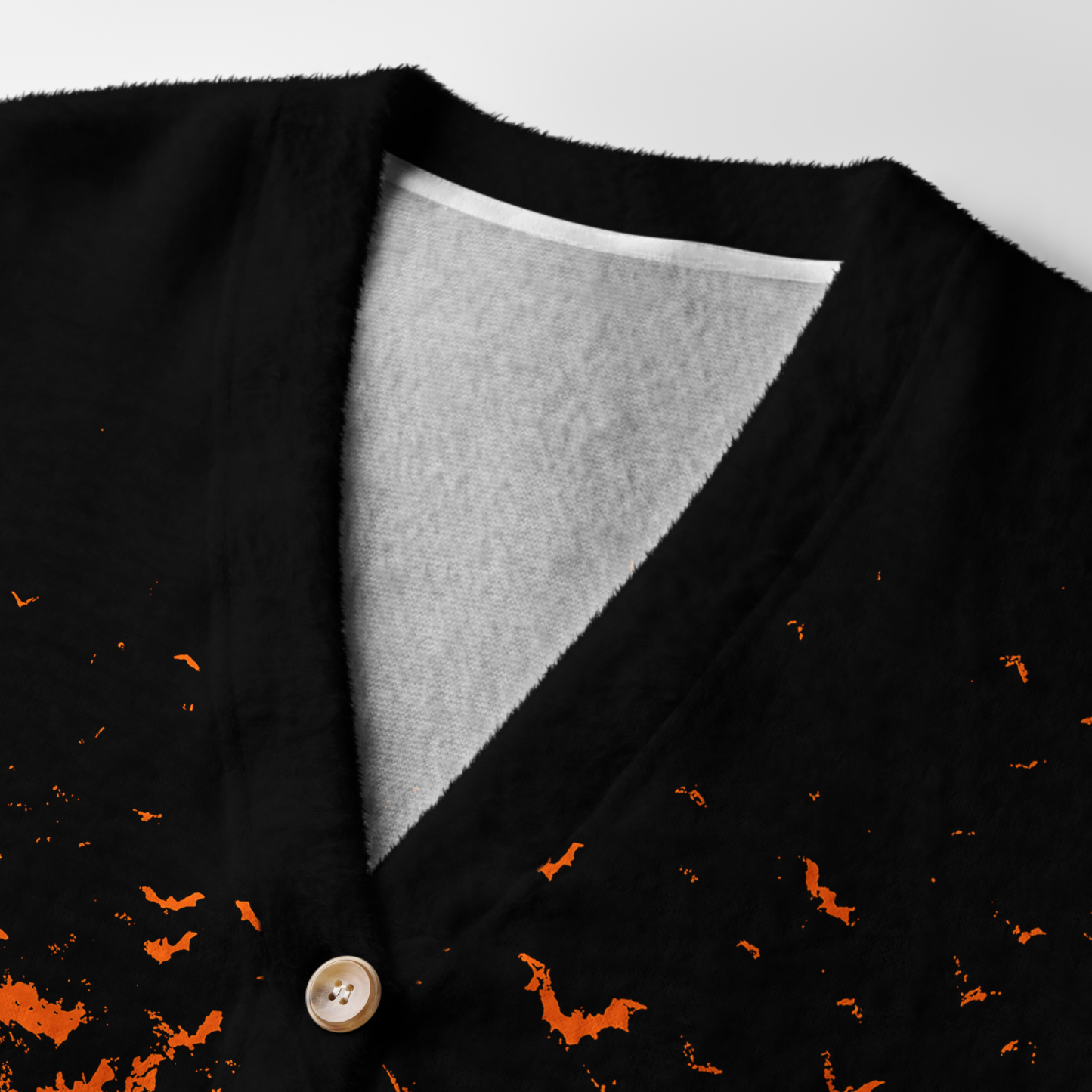 Tokyo-Tiger Night Bats Ugly Cardigan Sweater