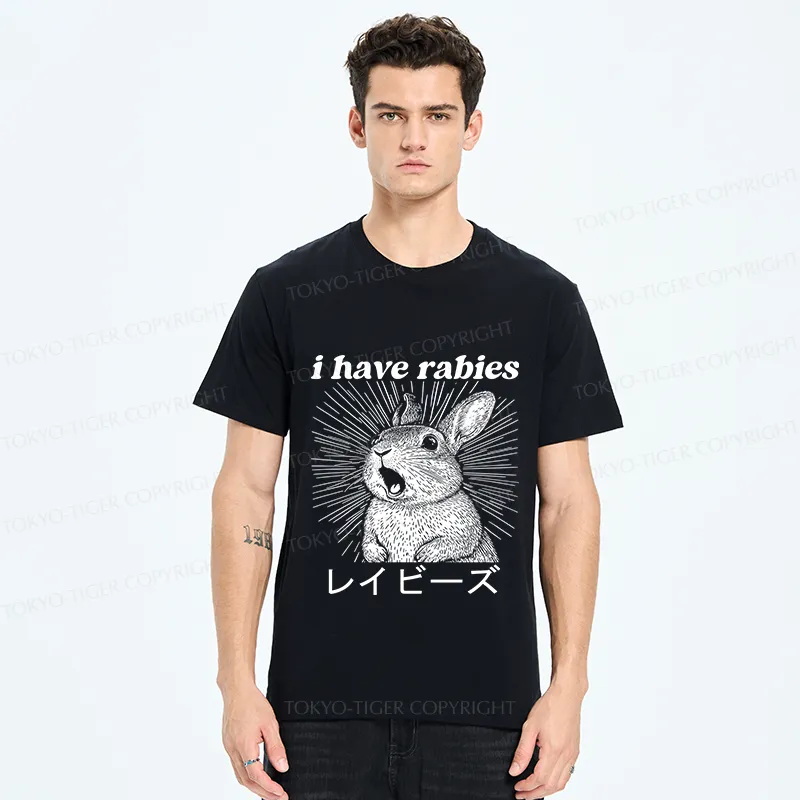 Tokyo-Tiger Funny Rabbit Classic T-Shirt