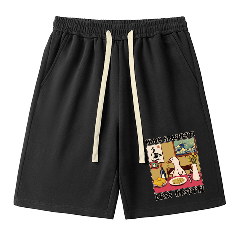 Tokyo-Tiger More Spaghetti Less Upsetti Goose Unisex Shorts