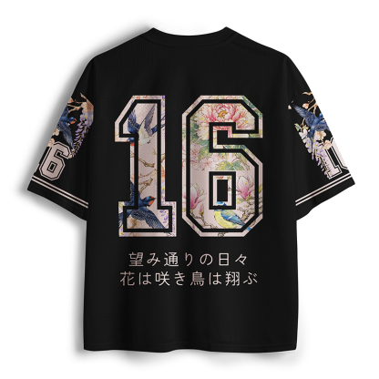 Tokyo-Tiger Spring Swallow Dance Mesh Jersey