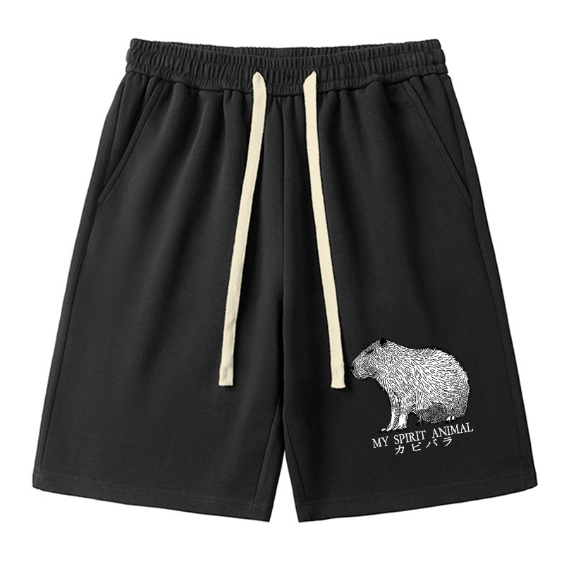 Tokyo-Tiger Capybara Spirit Unisex Shorts