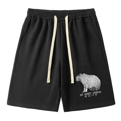 Tokyo-Tiger Capybara Spirit Unisex Shorts