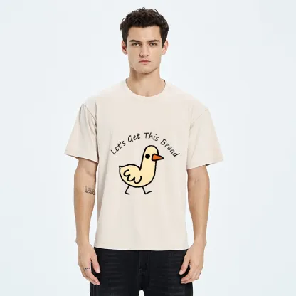 Tokyo-Tiger Earn Money Duck Meme Washed T-Shirt