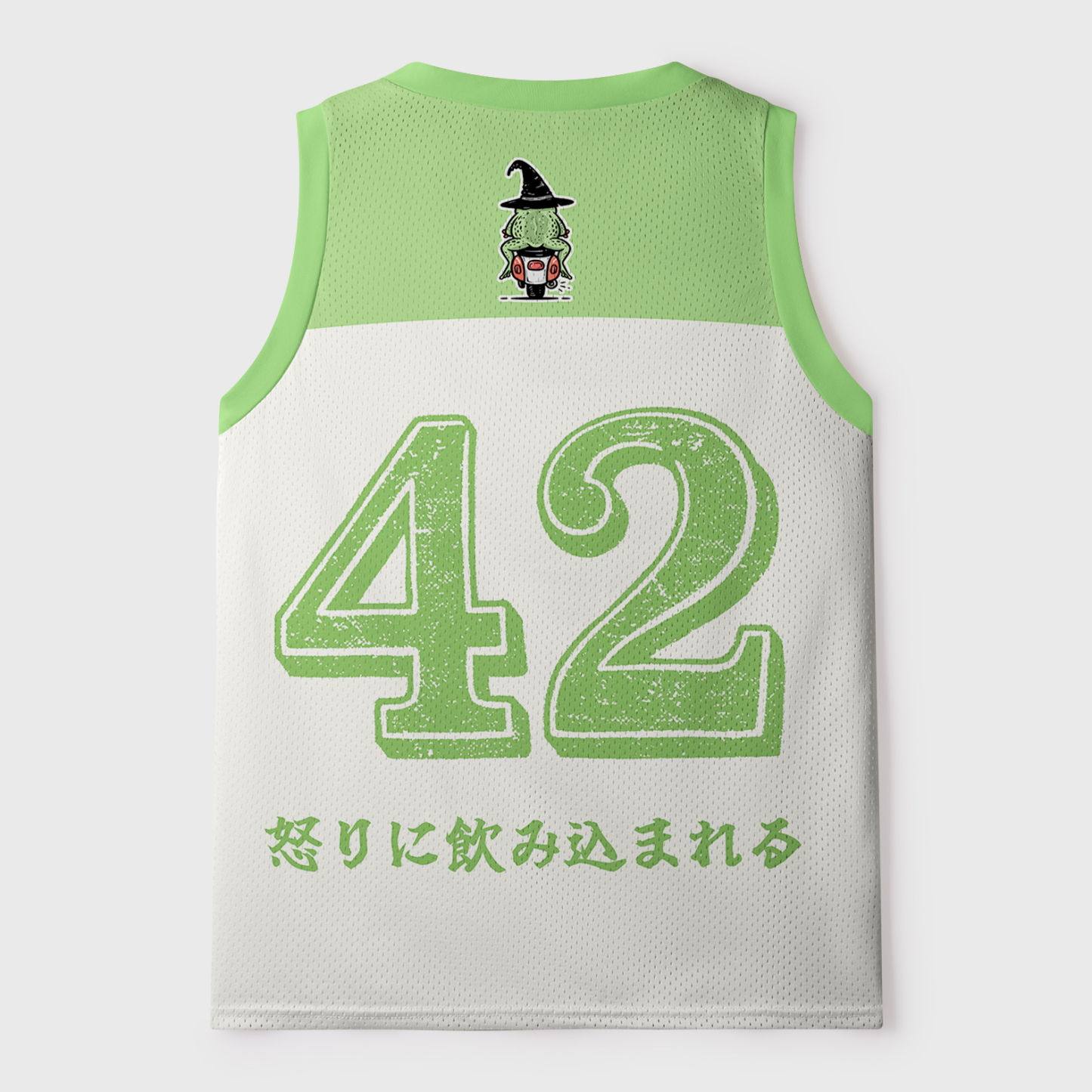 Tokyo-Tiger Angry Wizard Frog Meme Mesh Tank Top