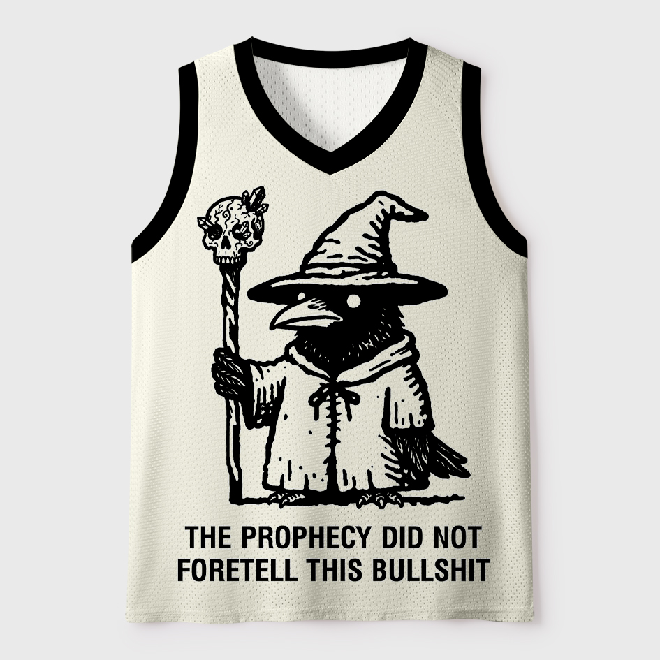 Tokyo-Tiger Funny Crow Prophecy Meme Occult Mesh Tank Top