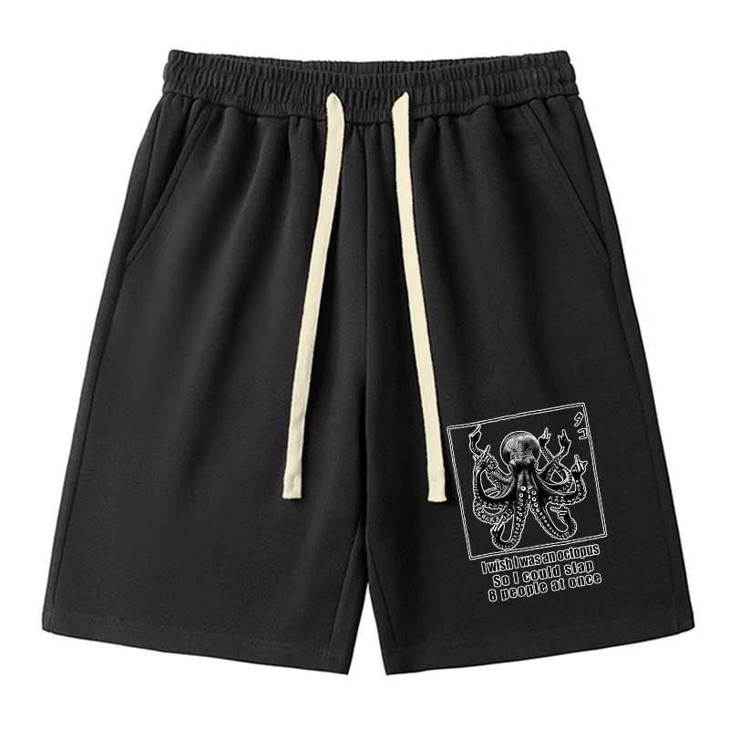 Tokyo-Tiger I Wish I Was An Octopus Unisex Shorts