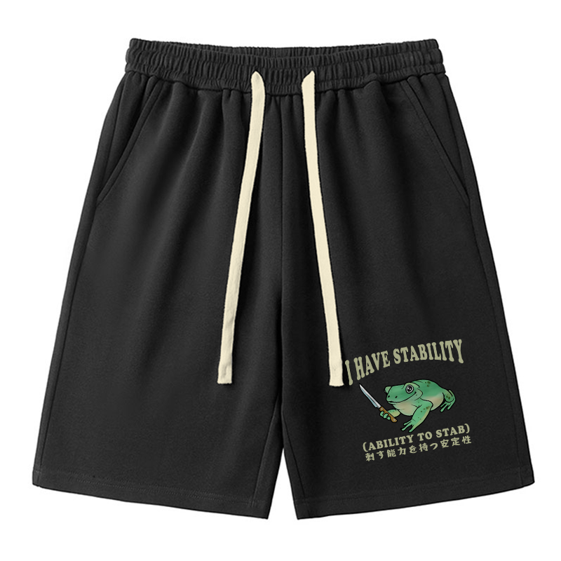 Tokyo-Tiger Mentally Stable Assassin Frog Unisex Shorts
