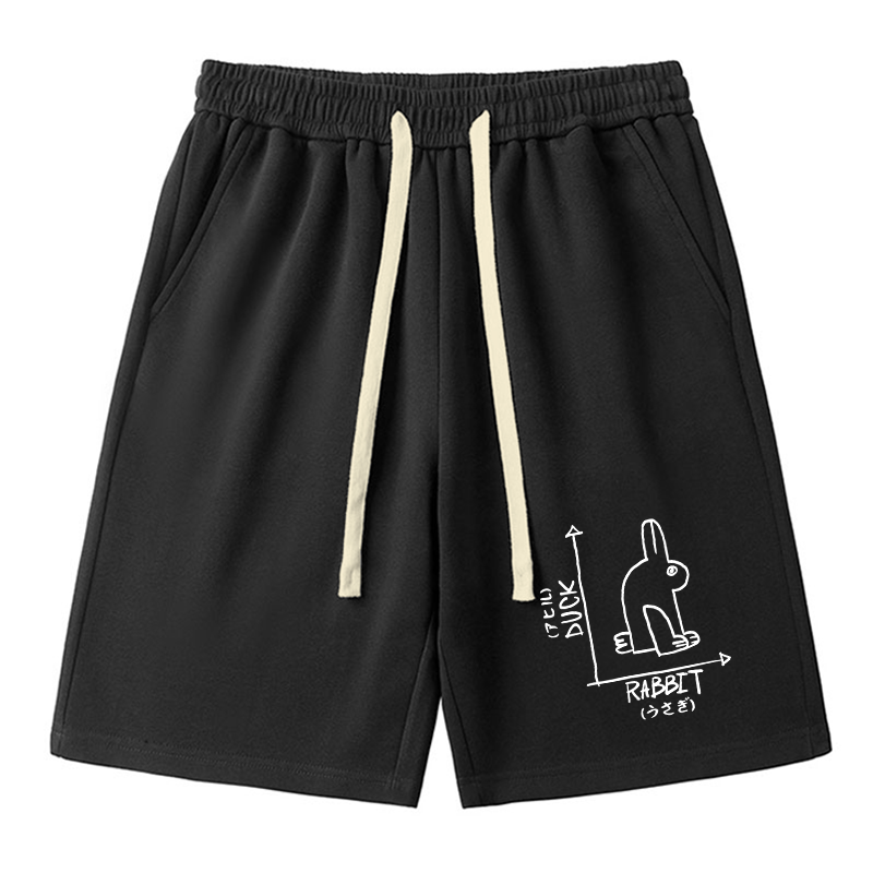 Tokyo-Tiger A Rabbit And A Duck Unisex Shorts