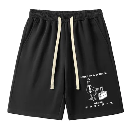Tokyo-Tiger Hard Working Goose Unisex Shorts