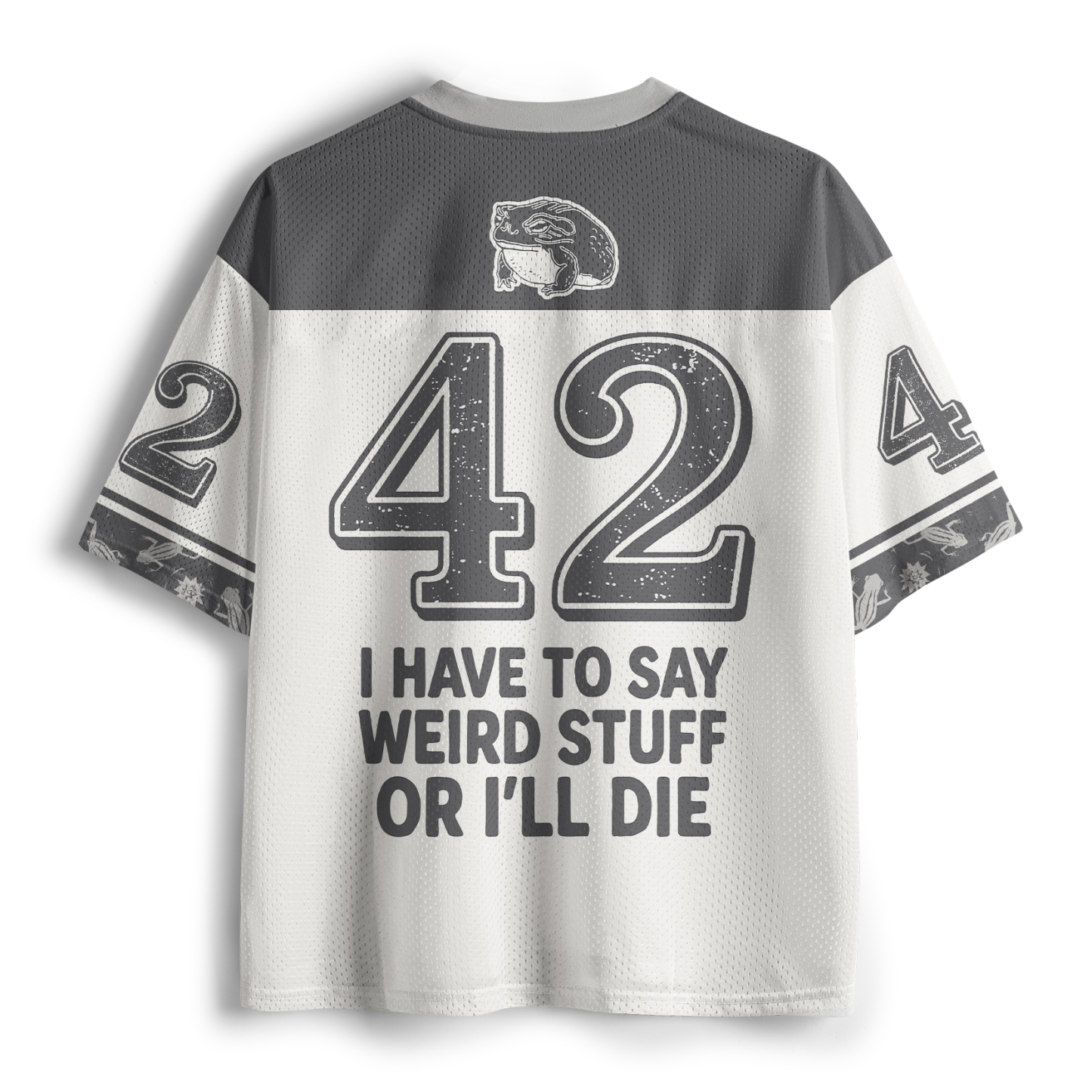 Tokyo-Tiger Weird Frog Funny Meme Chaos Edition Mesh Jersey