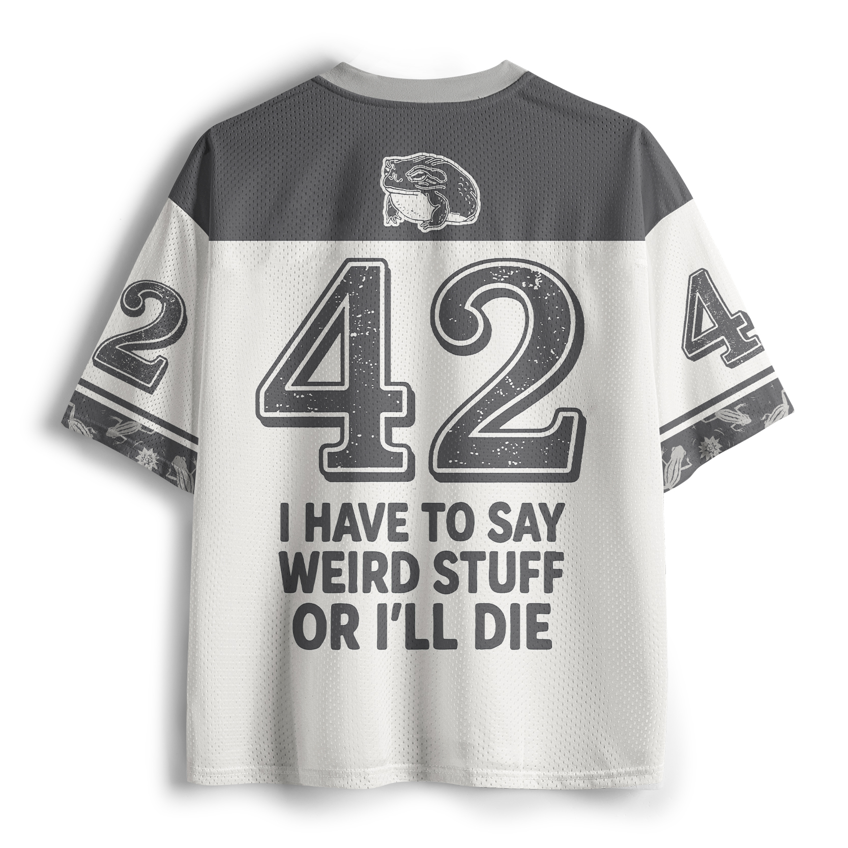 Tokyo-Tiger Weird Frog Funny Meme Chaos Edition Mesh Jersey