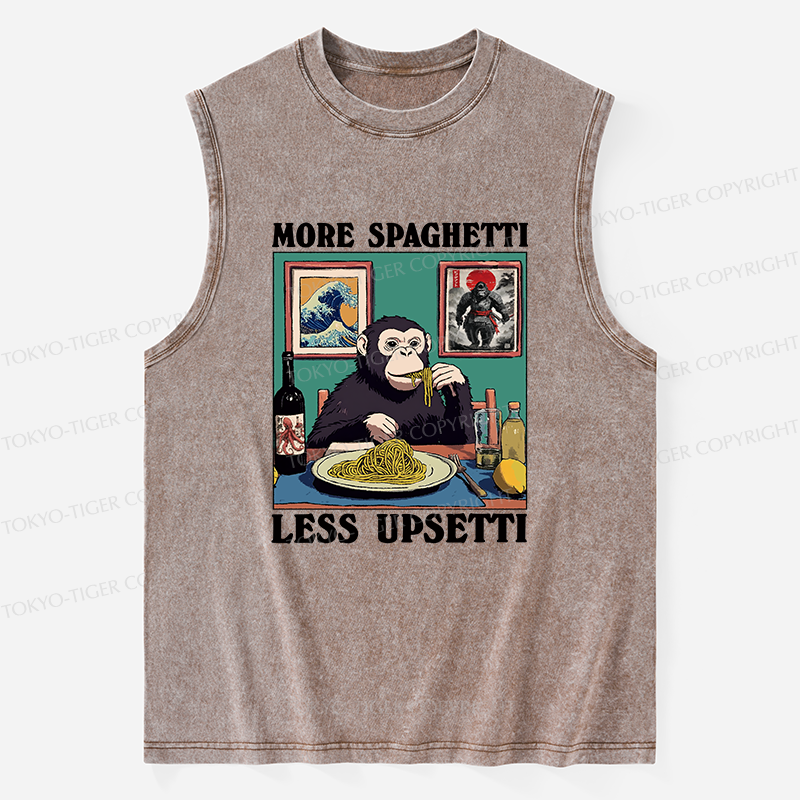 Tokyo-Tiger More Spaghetti Less Upset Bigfoot Washed Tank