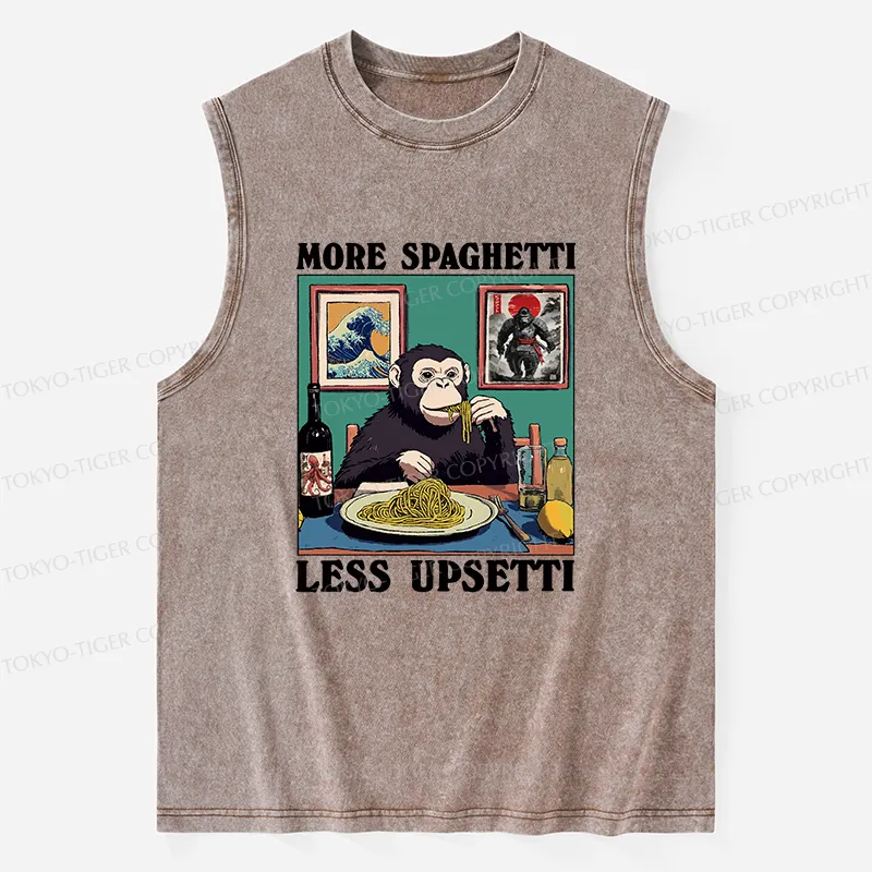 Tokyo-Tiger More Spaghetti Less Upset Bigfoot Washed Tank