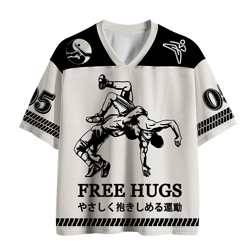 Tokyo-Tiger Interesting Jiu-Jitsu Mesh Jersey