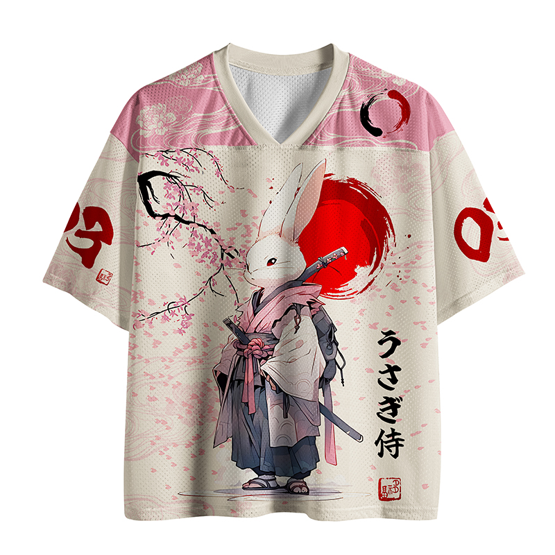 Tokyo-Tiger Samurai Rabbit Mesh Jersey