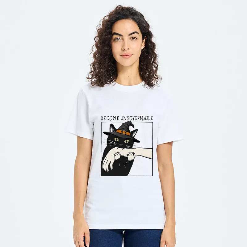 Tokyo-Tiger Rebellious Witch Cat Meme Classic T-Shirt