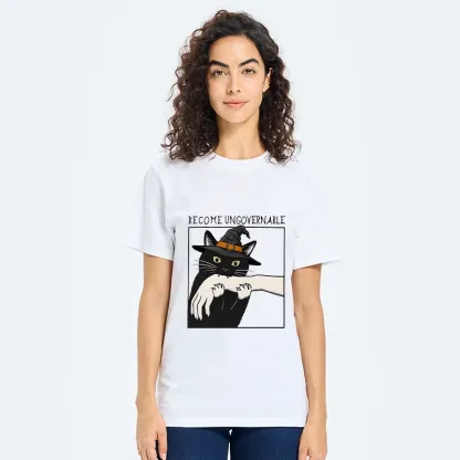 Tokyo-Tiger Rebellious Witch Cat Meme Classic T-Shirt