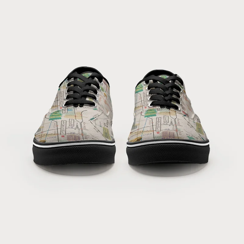 Tokyo-Tiger Tokyo Content Events Map Canvas Shoes