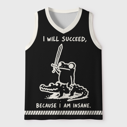 Tokyo-Tiger Warrior Frog Funny Meme Black Mesh Tank Top