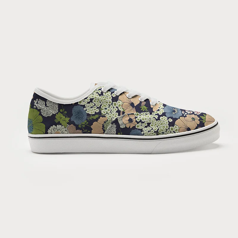Tokyo-Tiger Blossom Burst Canvas Shoes