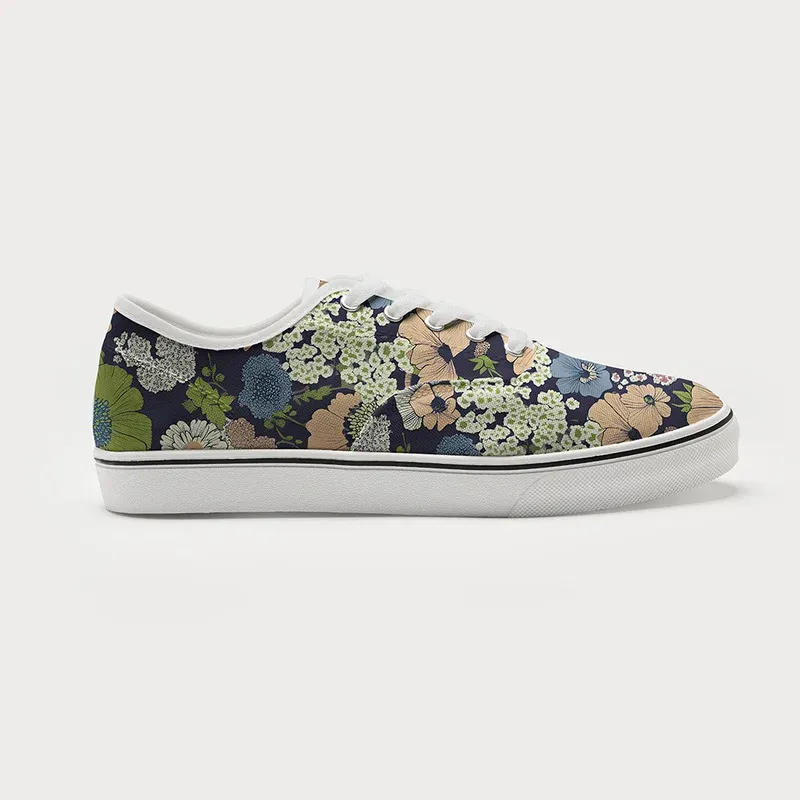 Tokyo-Tiger Blossom Burst Canvas Shoes