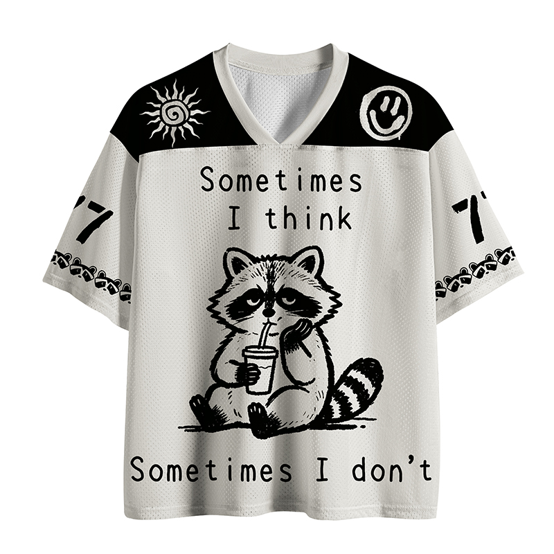 Tokyo-Tiger Sometimes I Think Sometimes I Don’t Raccoon Mesh Jersey