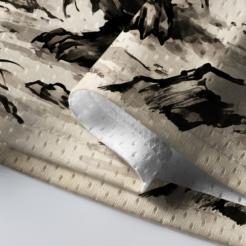 Tokyo-Tiger Japanese Ink Art Capybara Samurai Mesh Jersey