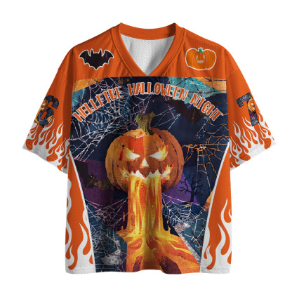 Tokyo-Tiger Hellfire Halloween Night Mesh Jersey