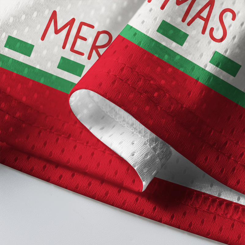 Tokyo-Tiger Candy Cane Number 99 Holiday Mesh Jersey